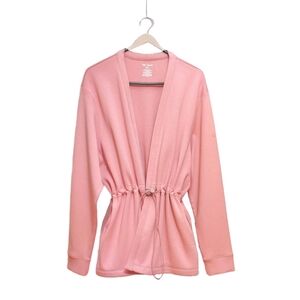 Tek Gear Soft Pink Women's Ultracomfort Cinch-Waist Cardigan XXL - Like New